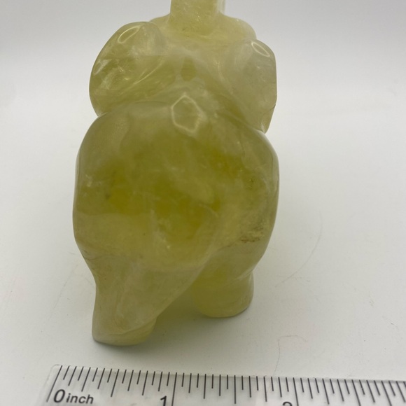 Citrine Elephant Crystal Figurine - Picture 8 of 8